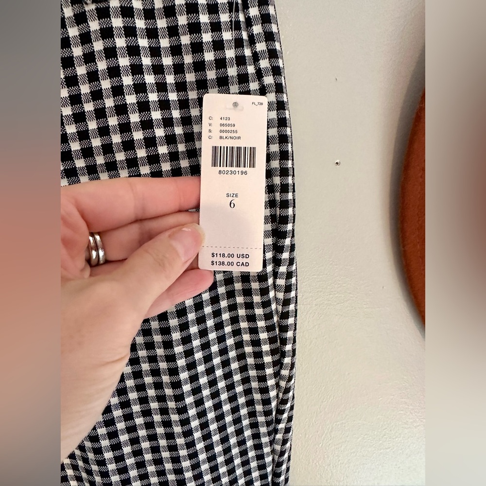 NWT- Maeve plaid leggings - Picture 7 of 12